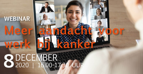 Banner Webinar Werk bij Kanker