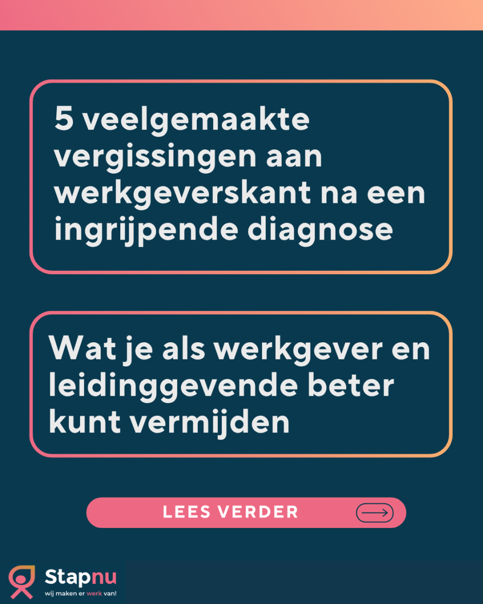 Carrousel vergissingen bij ingrijpende ziekte (1)