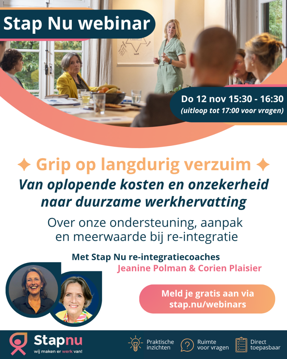 Post 1 Webinar Grip op langdurig verzuim   12 nov 2026
