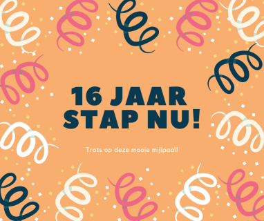 Stap Nu 16 jaar
